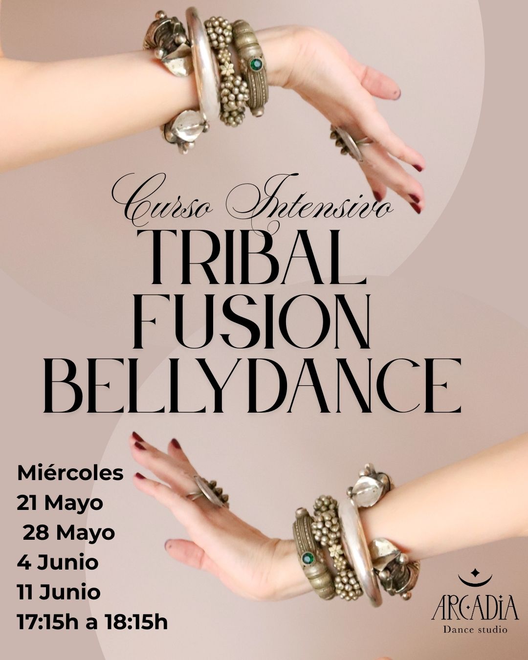 TRIBAL FUSION BELLYDANCE Curso intensivo