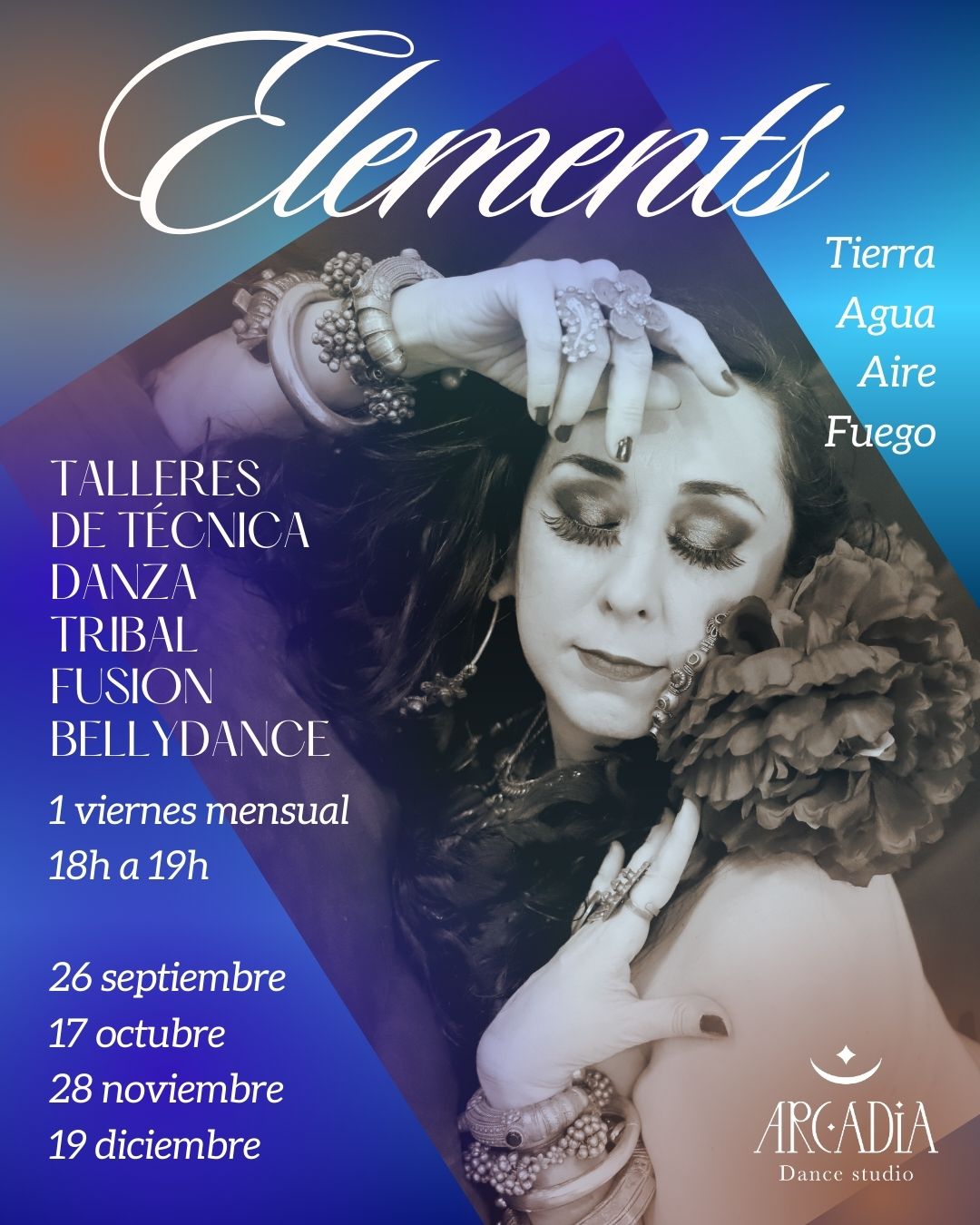 ELEMENTS Talleres de técnica danza Tribal fusion bellydance