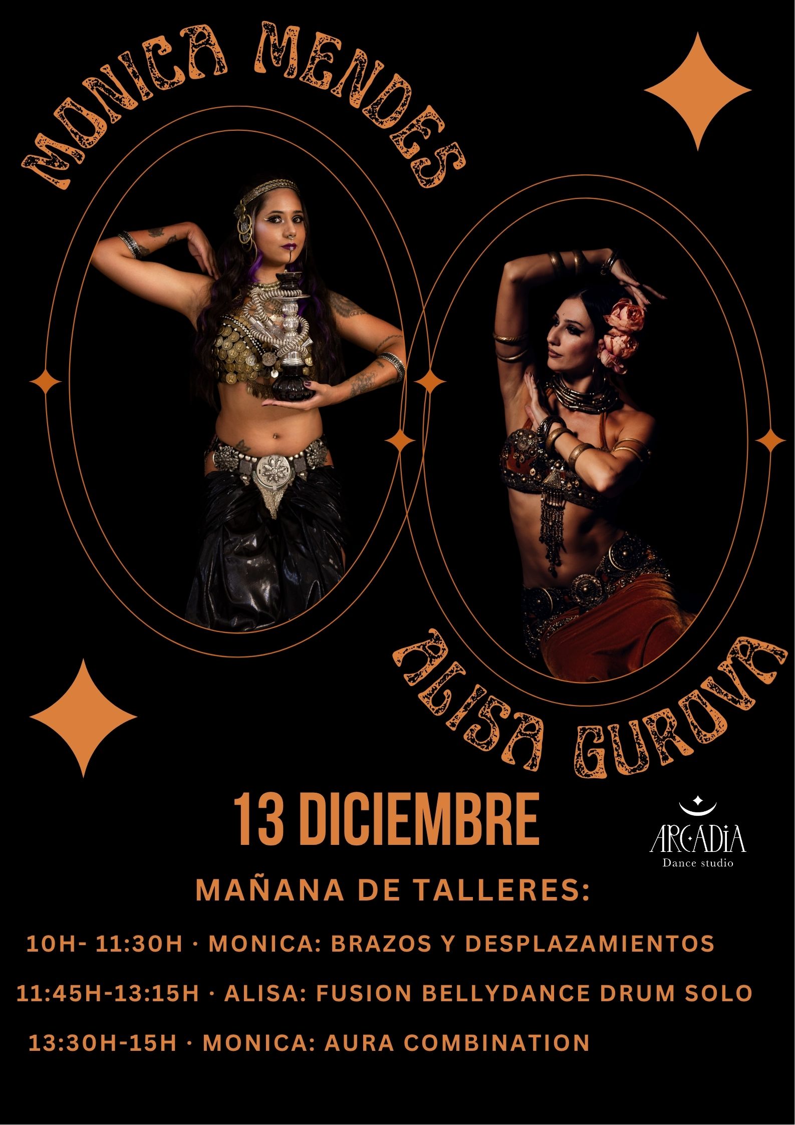 Talleres con Monica Mendes y Alisa Gurova