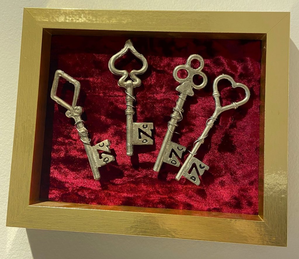 Zoe Jakes's Dancecraft Keys: 
Diamonds, Spades, Clubs & Hearts.